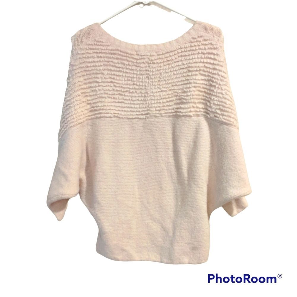 Staring at Stars Cream Sweater Poncho Small - Picture 1 of 5